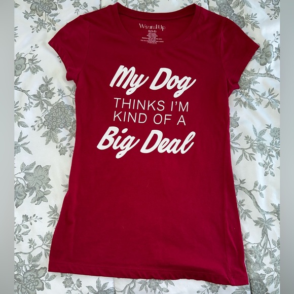 Cute Women’s Dog Tee Size Small - Picture 1 of 3